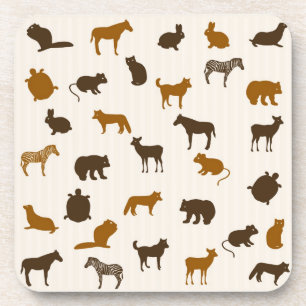 Animal pattern 1 coaster