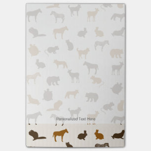 Animal pattern 1 post-it notes