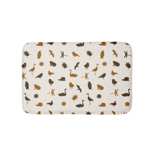 Animal pattern 2 bath mat (Front)