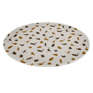Animal pattern 2 cutting board
