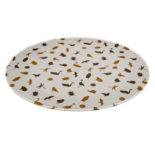 Animal pattern 2 cutting board (Corner)