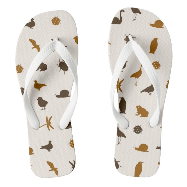 Animal pattern 2 jandals (Footbed)