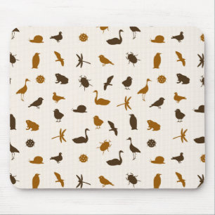Animal pattern 2 mouse pad