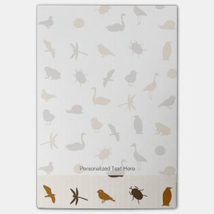 Animal pattern 2 post-it notes