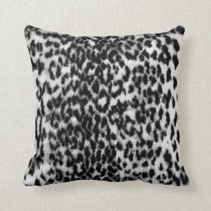 Animal pattern, awesome, black, white cushion