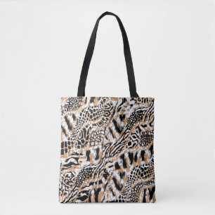 Animal pattern design. Modern leopard pattern desi Tote Bag