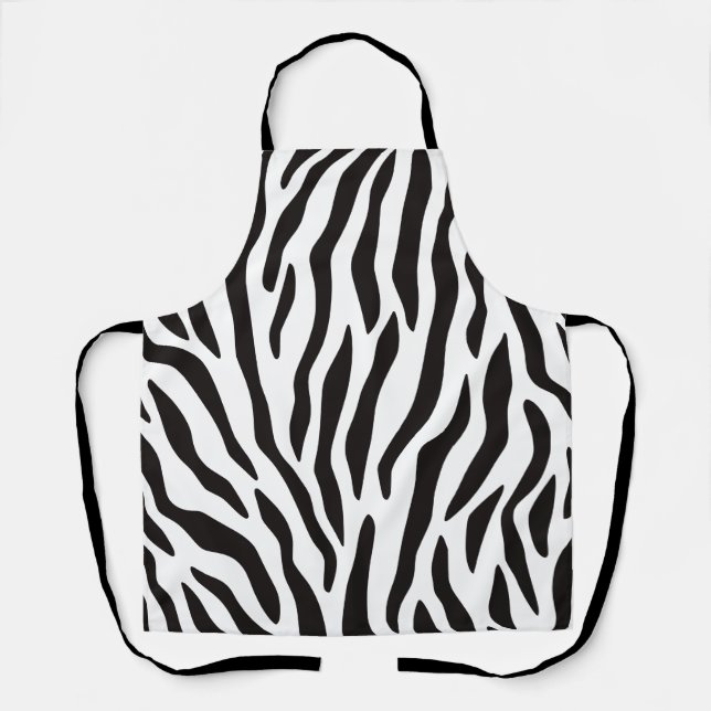 Animal Pattern Print Apron (Front)