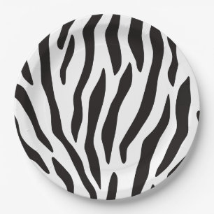 Animal Pattern Print Paper Plate