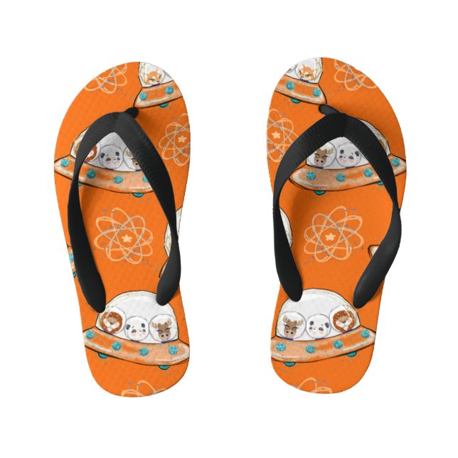 Animal Patterns Kid's Jandals (Footbed)