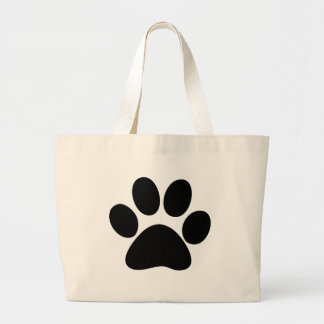 Animal Paw Large Tote Bag