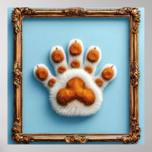 Animal paw print