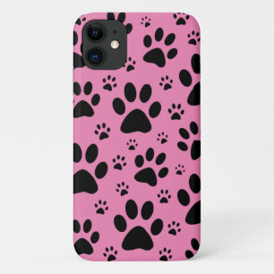 Animal Paw print pattern, make this in any colour! Case-Mate iPhone Case
