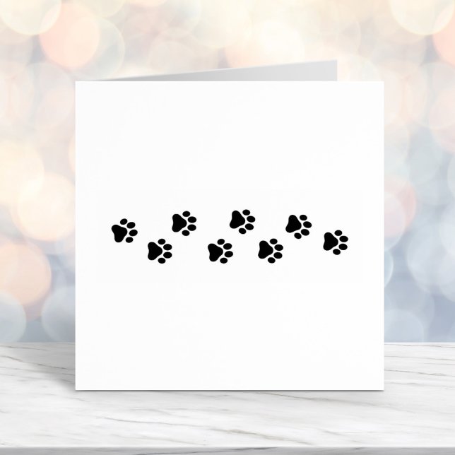 Animal Paw Prints - Cat Dog Pet Self-inking Stamp (Creator Uploaded)
