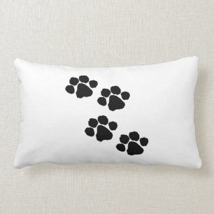 Animal Paw Prints Lumbar Cushion
