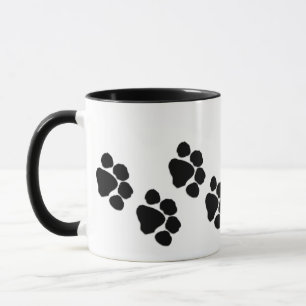 Animal Paw Prints Mug