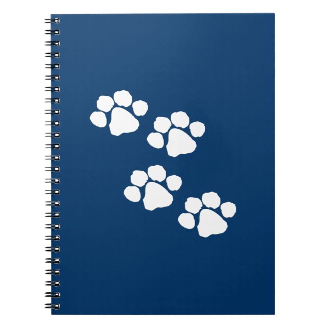 Animal Paw Prints Notebook (Front)