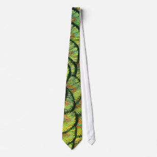 Animal - Peacock - backside tight feathers Tie