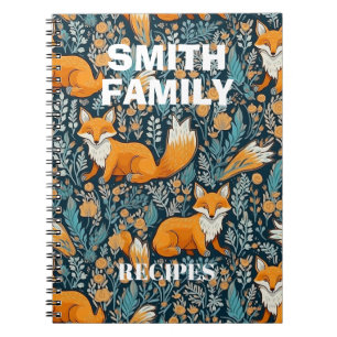 Animal Personalised Kitchen recipes Notebook