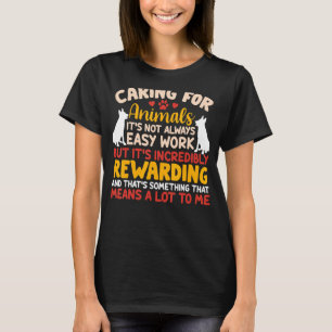 Animal Pet Groomers Pet Sitter Veterinarian T-Shirt