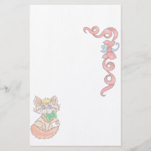 Animal Pet Lovers Cat Stationery