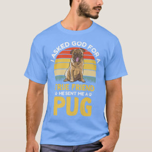 Animal Pet Parent Dog Owner Pug Lover T-Shirt