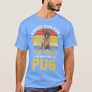 Animal Pet Parent Dog Owner Pug Lover  T-Shirt