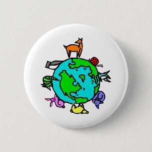 Animal Planet 6 Cm Round Badge
