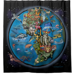 Animal Planet Shower Curtain