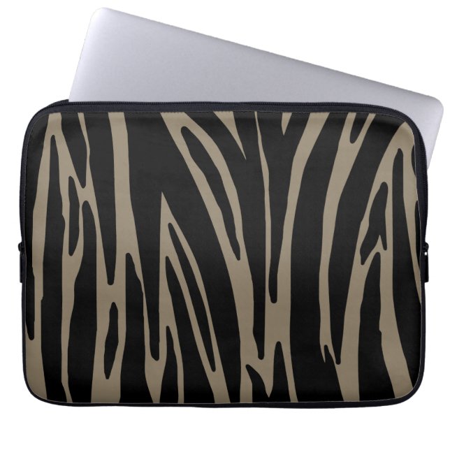 Animal Print 13" Electronics Bag (Front)