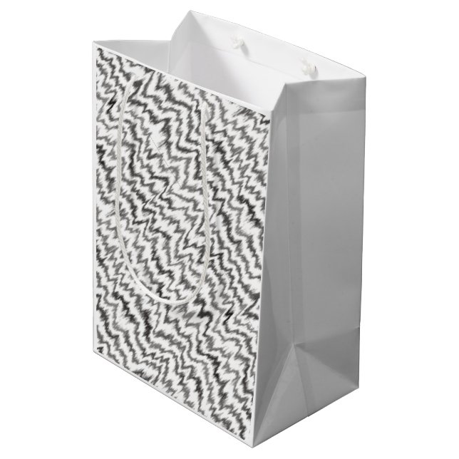 Animal print 6  medium gift bag (Back Angled)