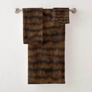 Animal Print   Bath Towel Set