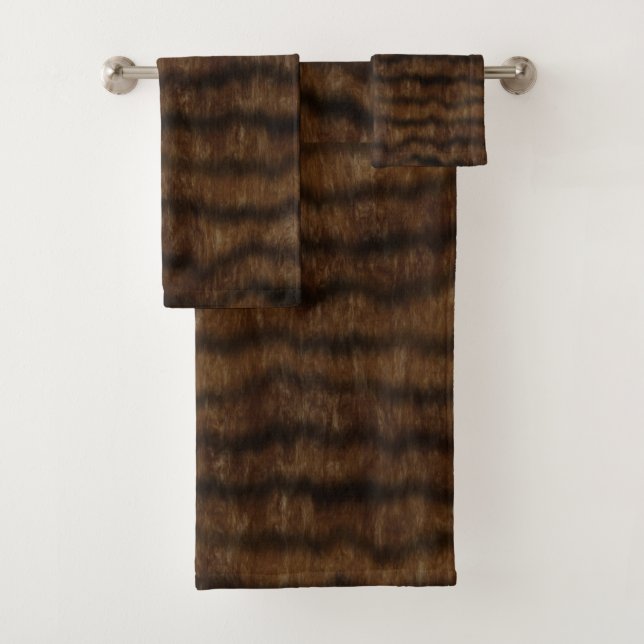Animal Print   Bath Towel Set (Insitu)