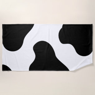 Animal print beach towel