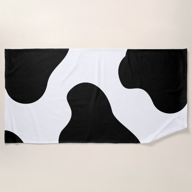 Animal print beach towel (Front)
