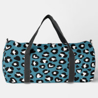 Animal Print, Blue Leopard, Cheetah Spots, Hearts