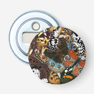 Animal print. Butterfly wings. Bottle Opener