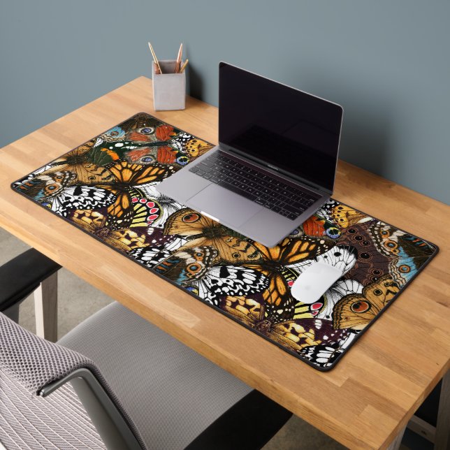 Animal print. Butterfly wings. Desk Mat (Office 2)