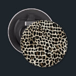 Animal Print - Button Bottle Opener<br><div class="desc">Animal Print - Button Bottle Opener
Design 02
A perfect little gift!</div>