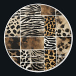 Animal Print - Ceramic Knob<br><div class="desc">Animal Print - Ceramic Knob
Design 01
A perfect little gift!</div>