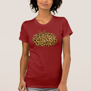 Animal Print Cheetah Pumpkin T-Shirt