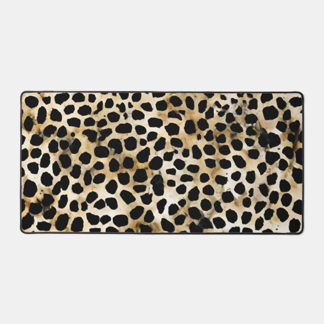 Animal Print - Custom Desk Mat  (Front)