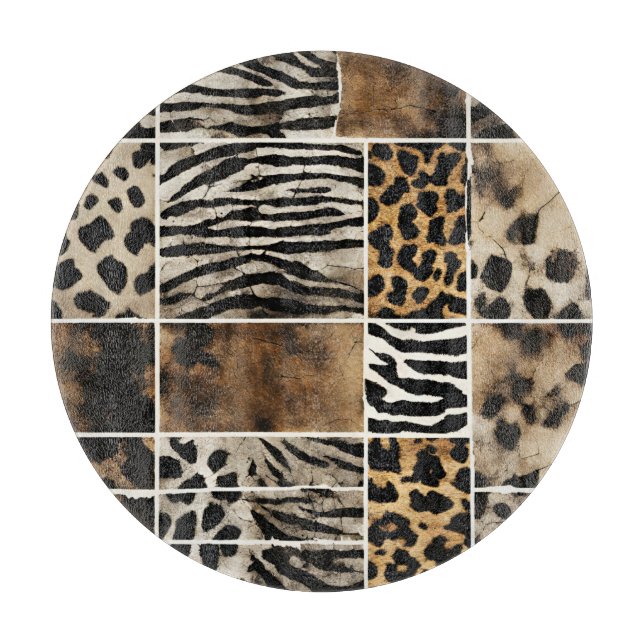 Animal Print - Cutting Board (Front)