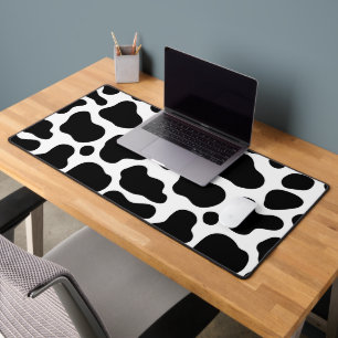 Animal print desk mat