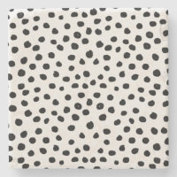 Animal Print Dots Black And White Dalmatian