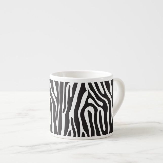 Animal Print Espresso Cup (Front Right)