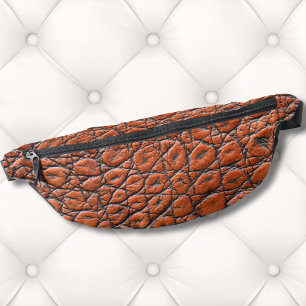 Animal Print Faux Alligator Bum Bags
