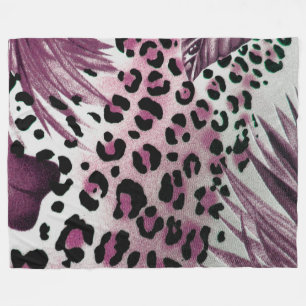 Animal Print Fleece Blanket