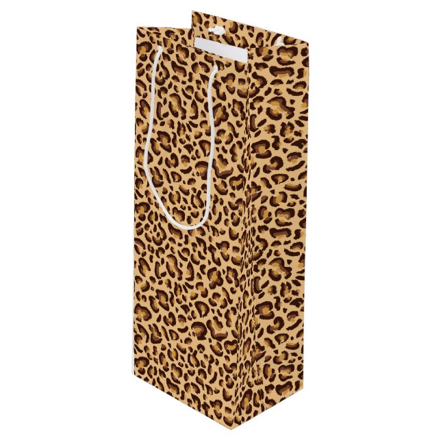 Animal Print Gift Bag (Front Angled)