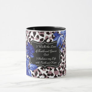 Animal Print I Walk the Line Mug