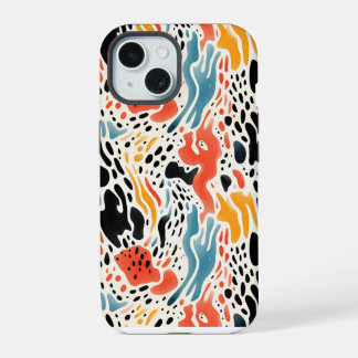 Animal Print iPhone 15 Case